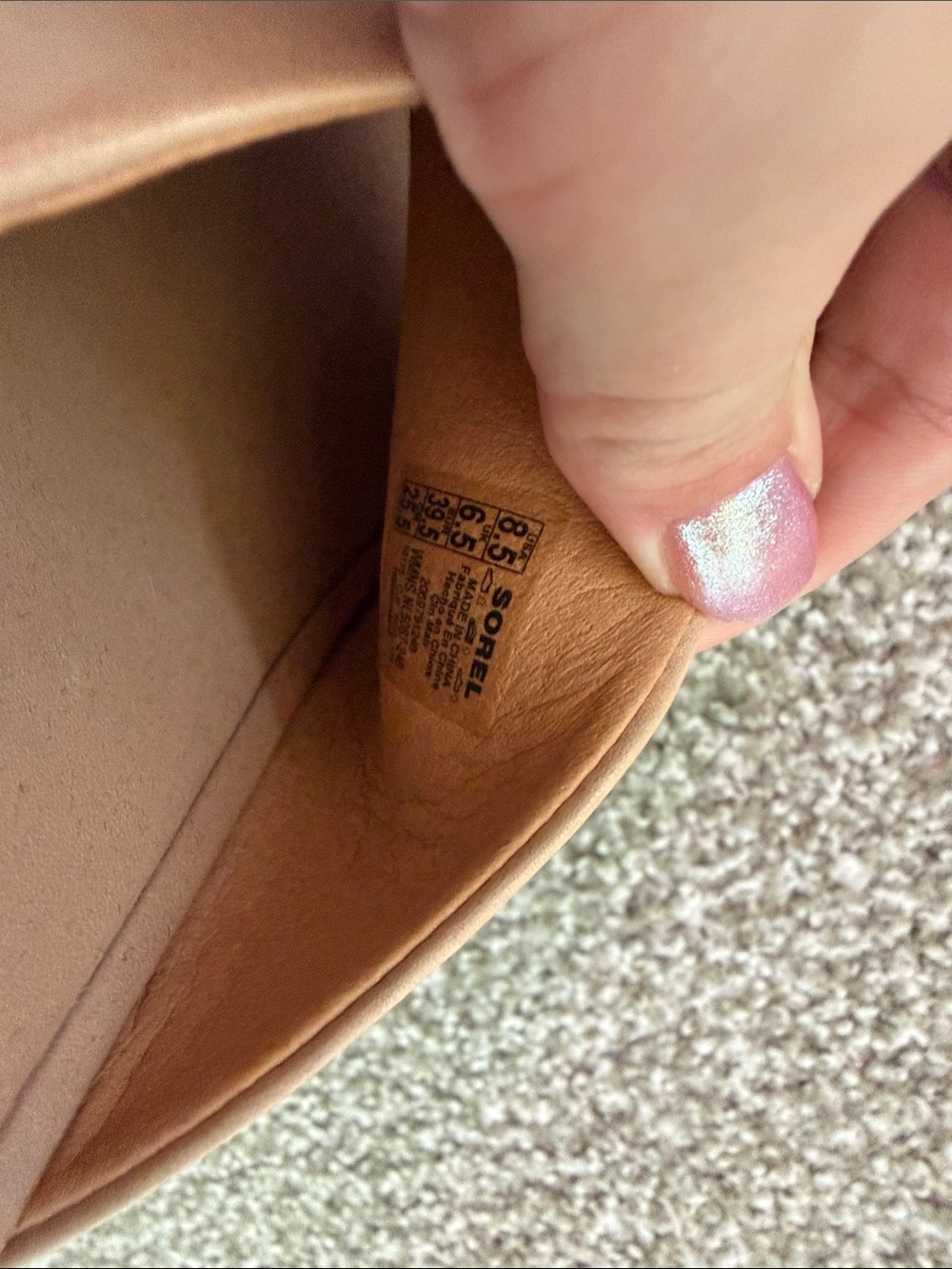 Sorel Platform Slide Sandals – Tan/Nude – Women’s 8.5 – NWOT - Picture 5 of 5